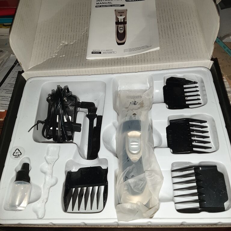 5366406 Tosatore pet electric clipper