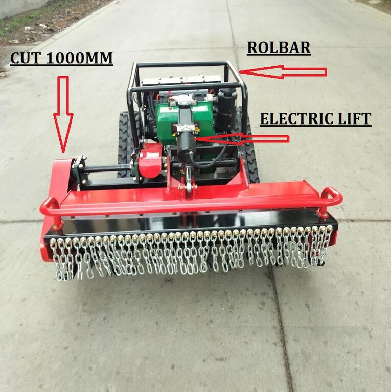 5402952 Trincia 18hp diesel cingolato