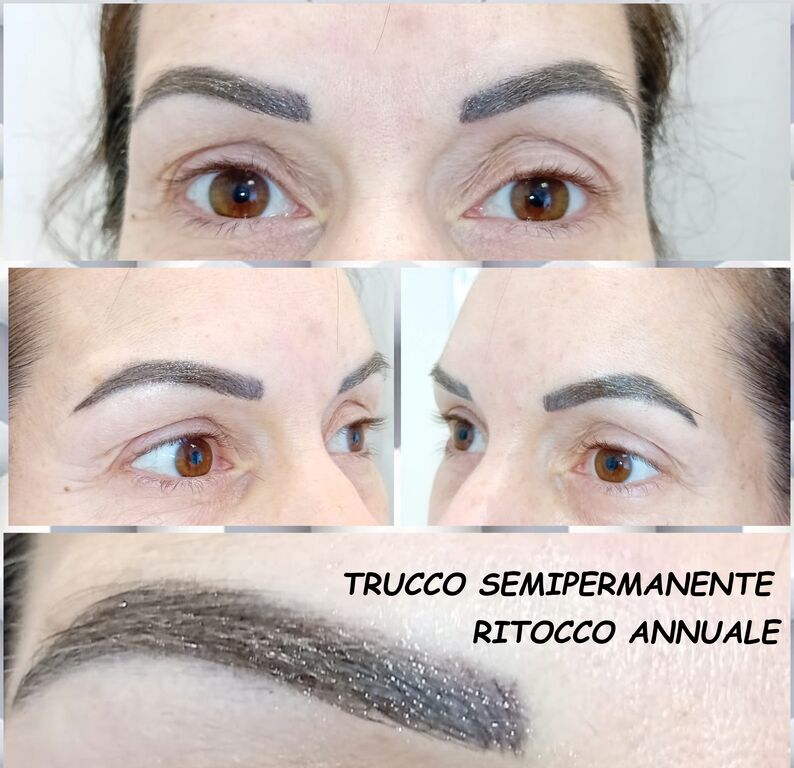 5351091 Trucco permanente sopracciglia