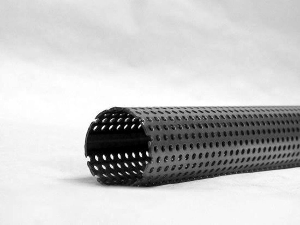 5405126 Tubo perforato in acciao inox