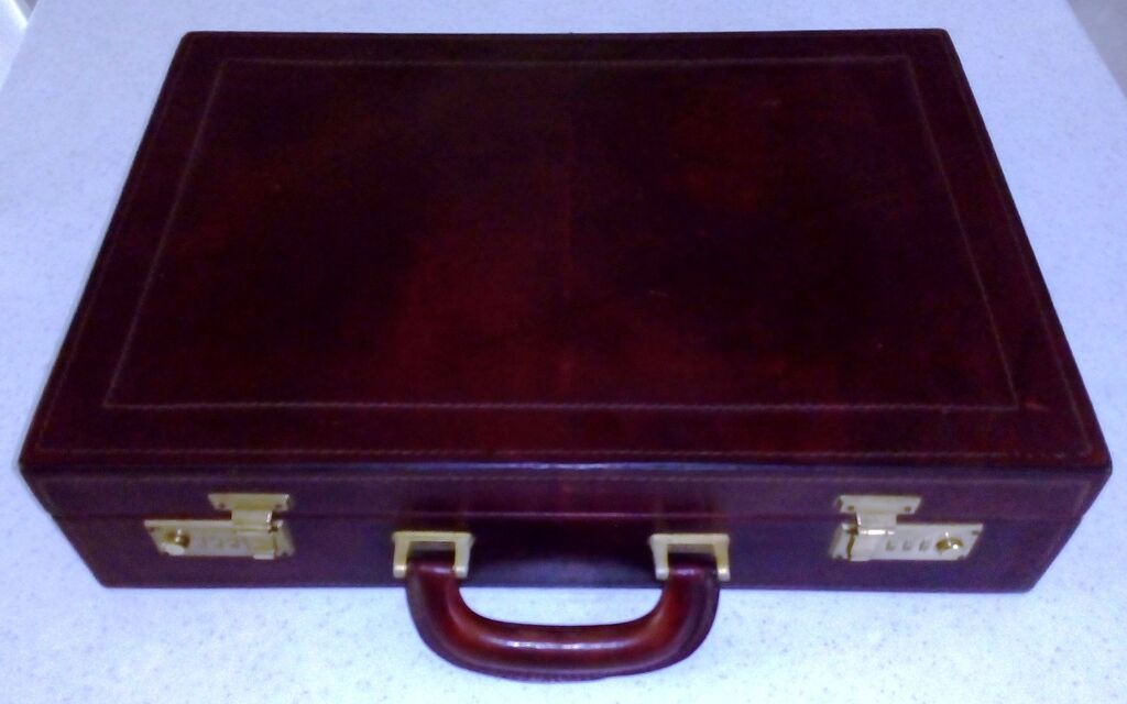 5382914 Valigetta 24 ore rigida in vera