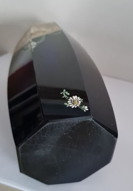 5410861 Vaso in vetro blu cobalto con