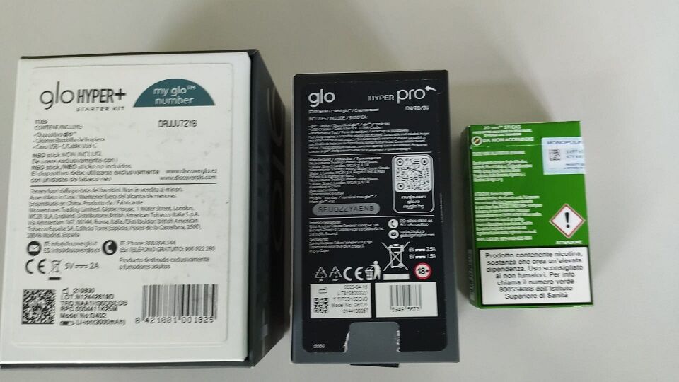 5410151 Vendo glo hyper+ e glo hyper pro