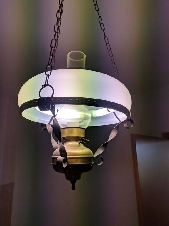 5382939 Vendo lampadario a neon da