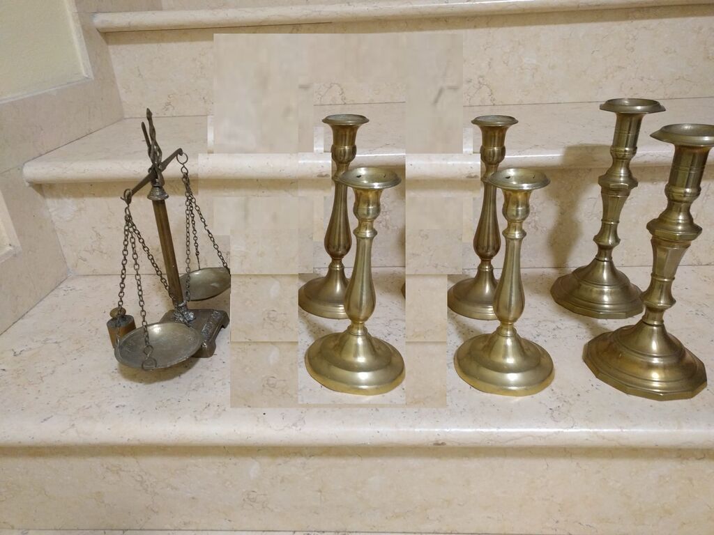 5389282 Vendo vari oggetti in ottone,