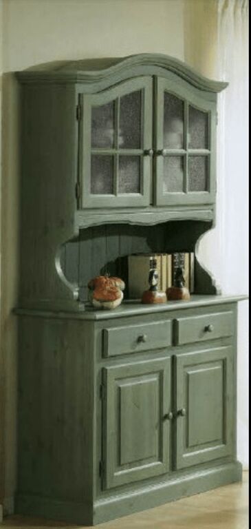 5377089 Vetrina shabby sagomata tipo