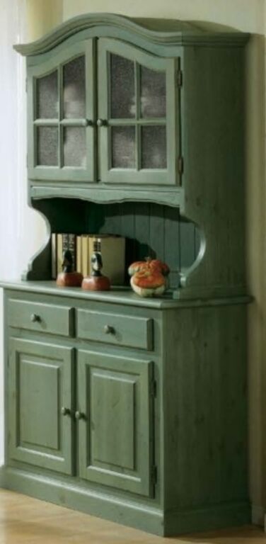 5377090 Vetrina shabby sagomata tipo