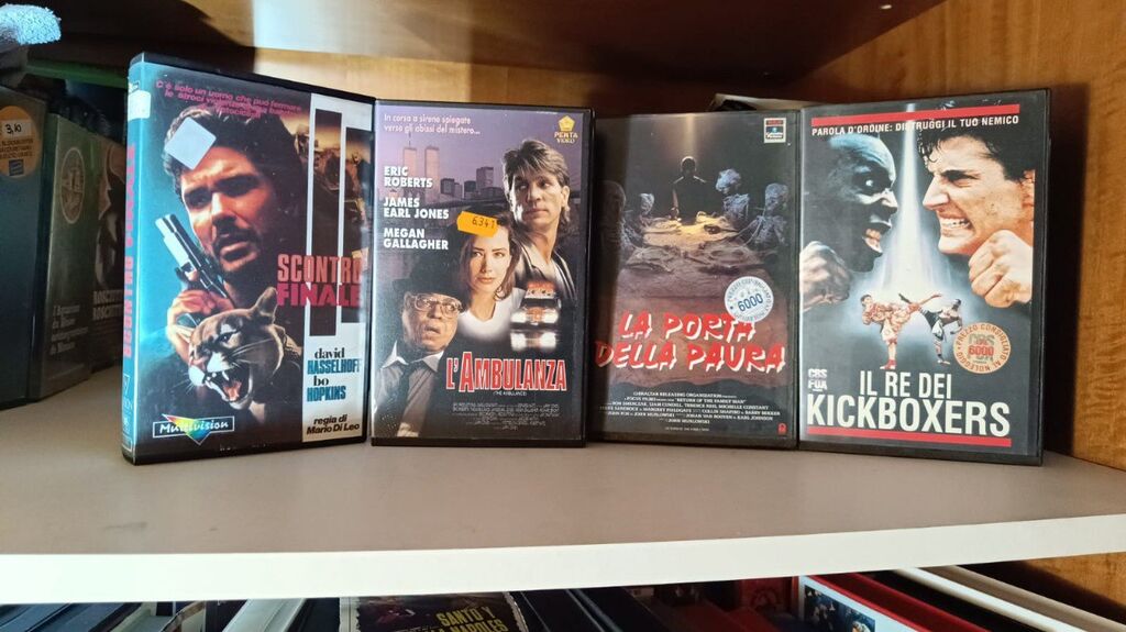 5377080 Vhs varie (tutti film inediti in