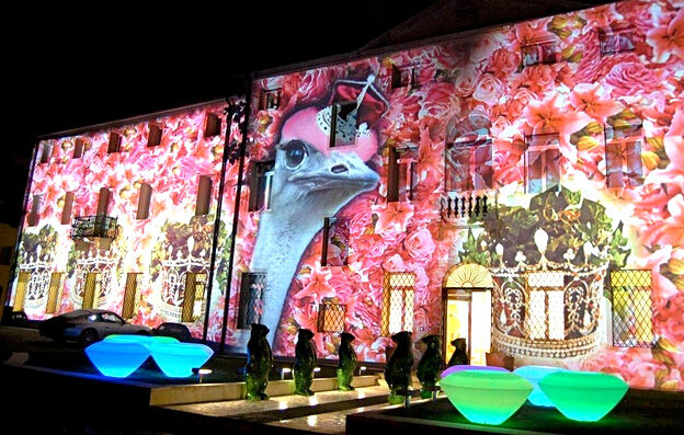 5407653 Videomapping 3d immagini e
