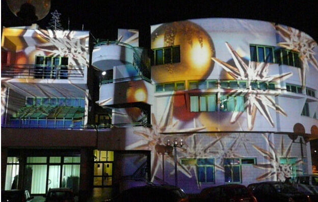 5407654 Videomapping 3d immagini e