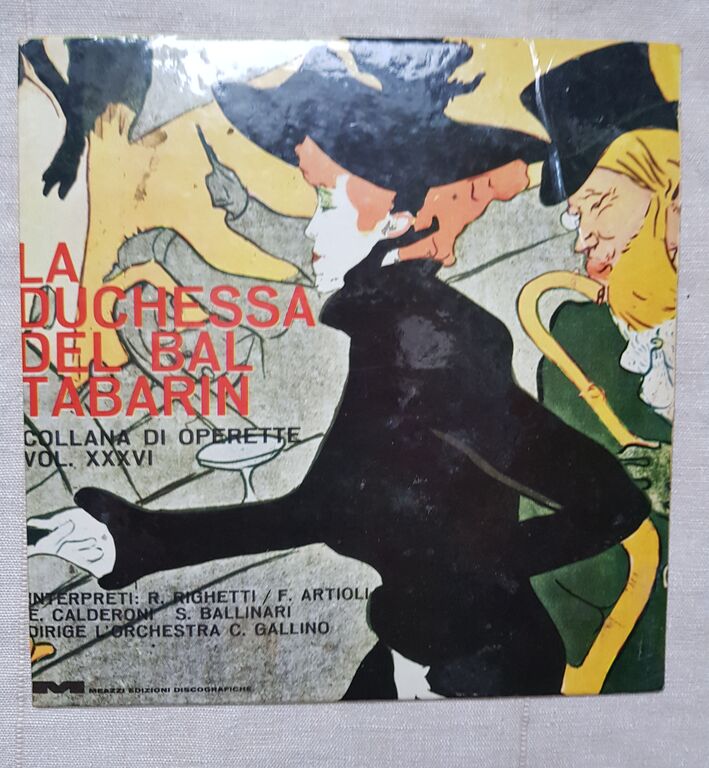 5353250 Vinili 33 giri di operetta per