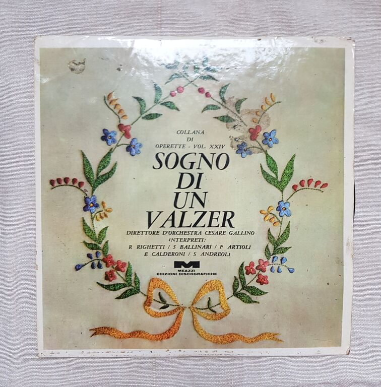 5353252 Vinili 33 giri di operetta per