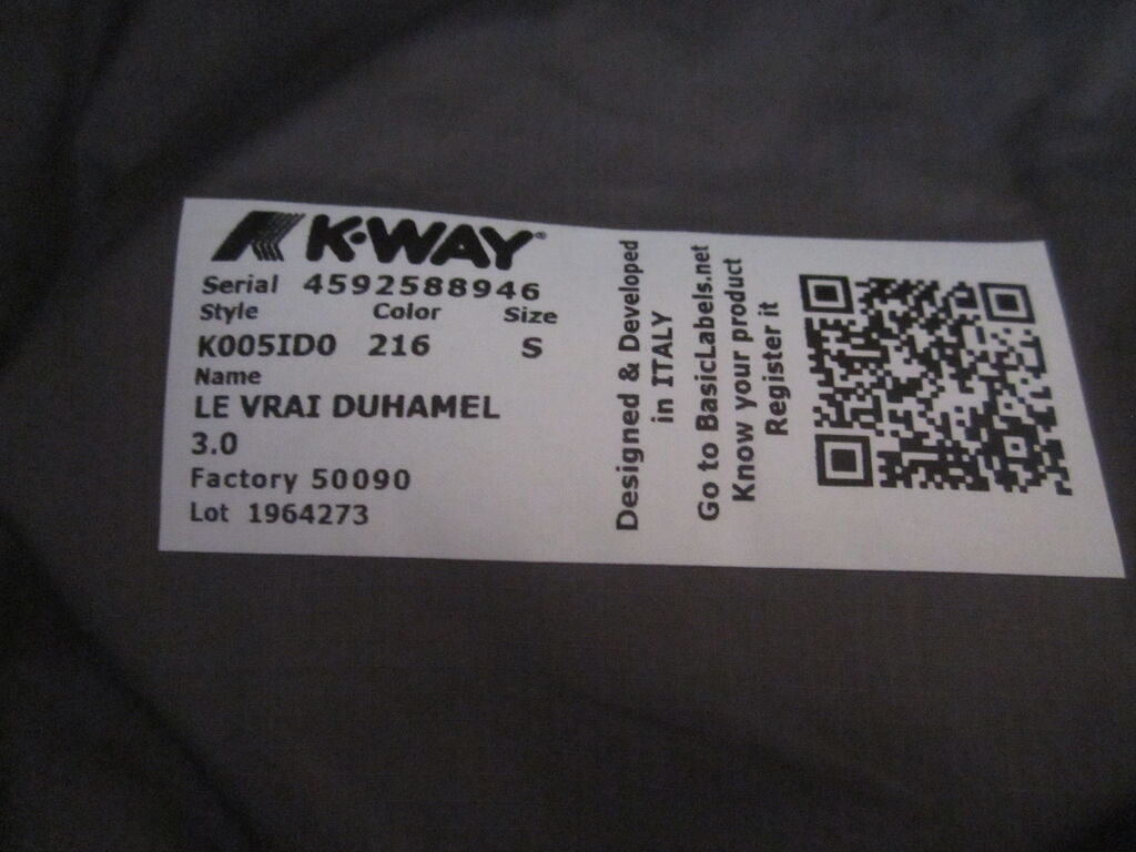 5402773 Zaino+pantalone k-wai mod