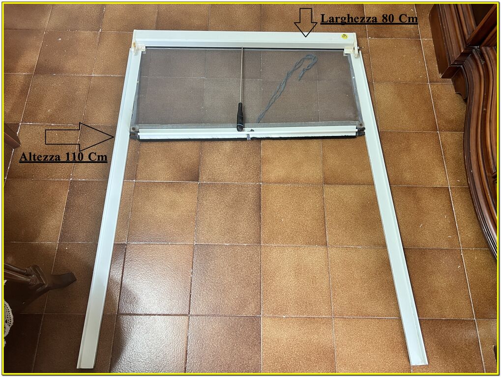 5354028 Zanzariera alluminio a rullo