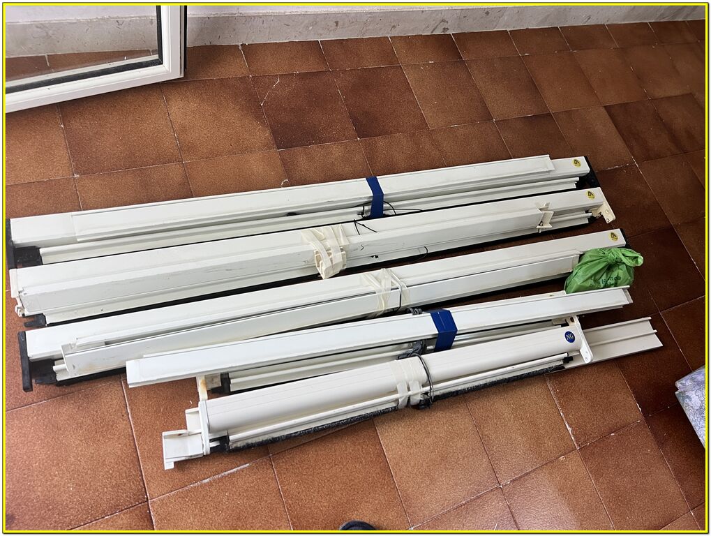 5354031 Zanzariera alluminio a rullo