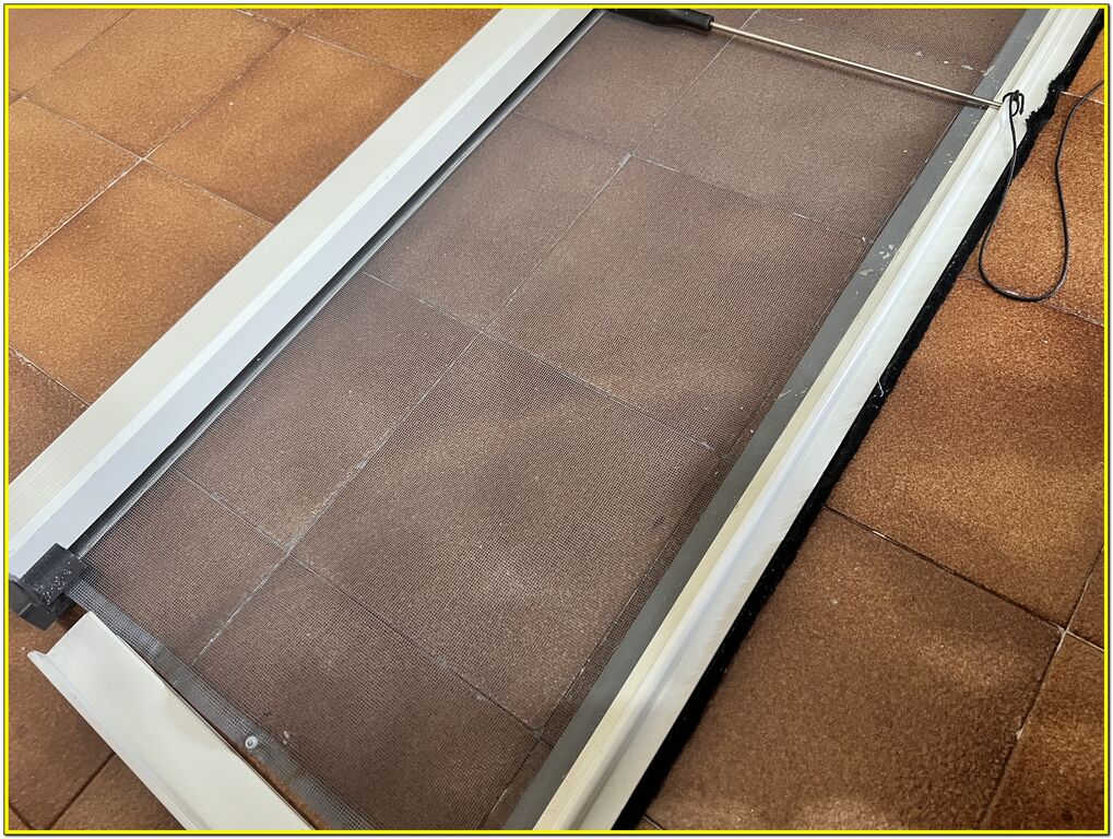 5354035 Zanzariera in alluminio a rullo